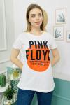 154645 B Yaka Baskili Tshirt